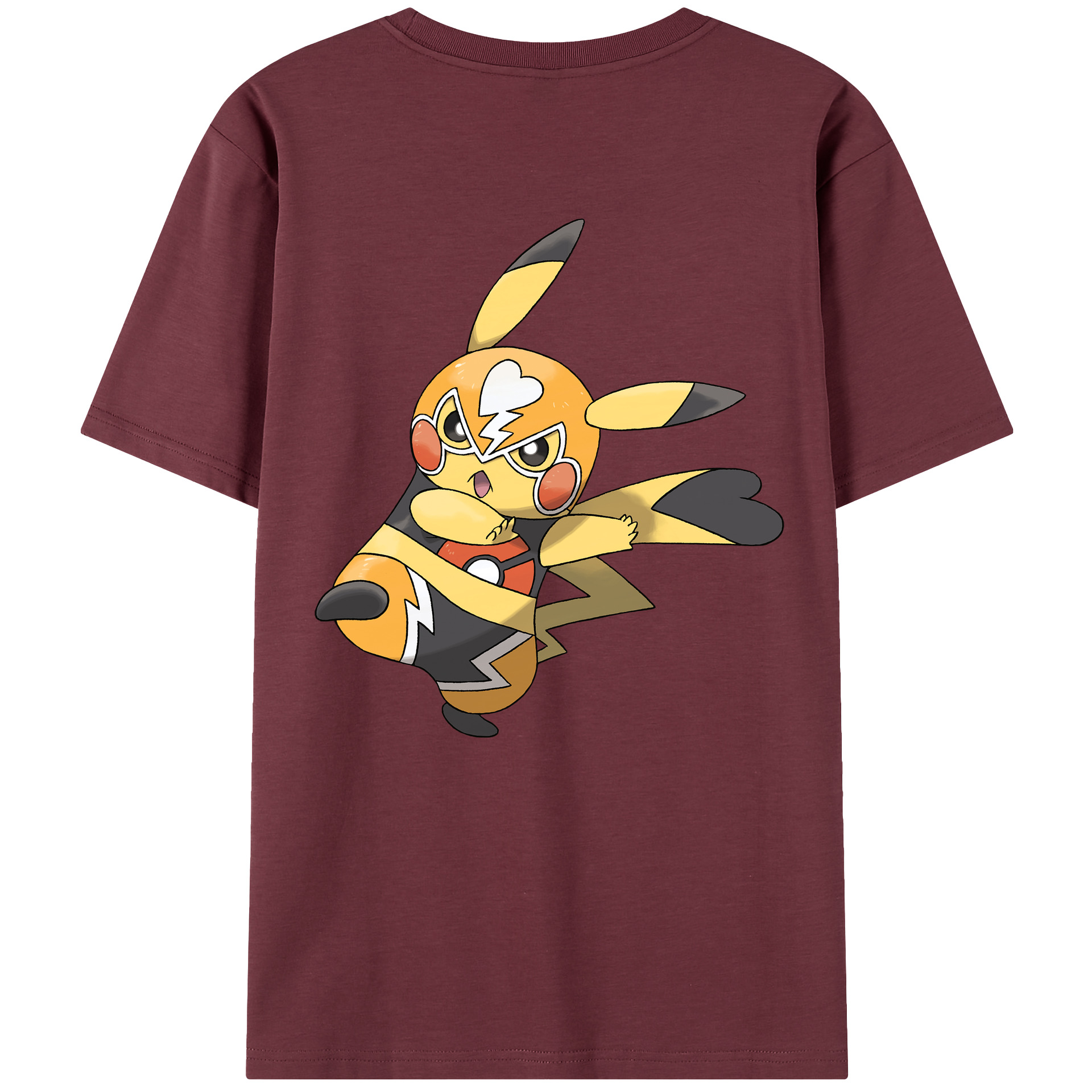 （画像用） ポケットモンスター Pokémon 綿100％半袖Tシャツ（背面プリント）